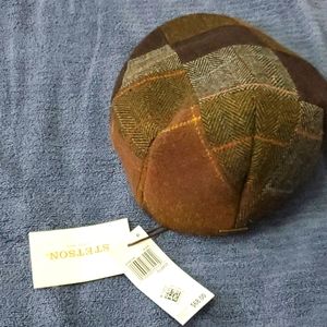 Stetson newsboy hat NWT